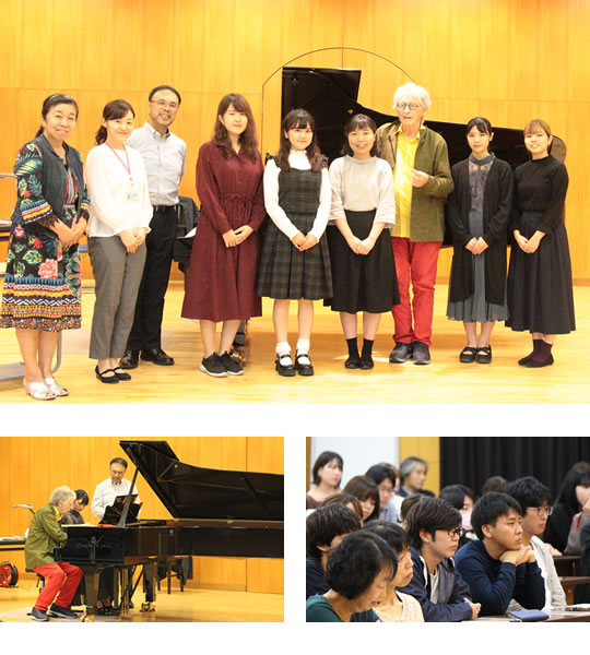 世界的ピアニスト ノーマン シェトラー氏 再び来学 音楽 Iuk News 鹿児島国際大学